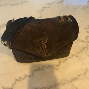 Saint Laurent Authentic Suede Lou Lou Small